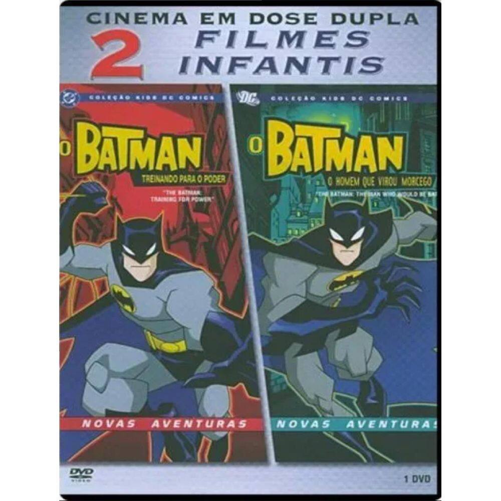 Dvd Batman Treinando Para O Poder + Homem Que Virou Morcego