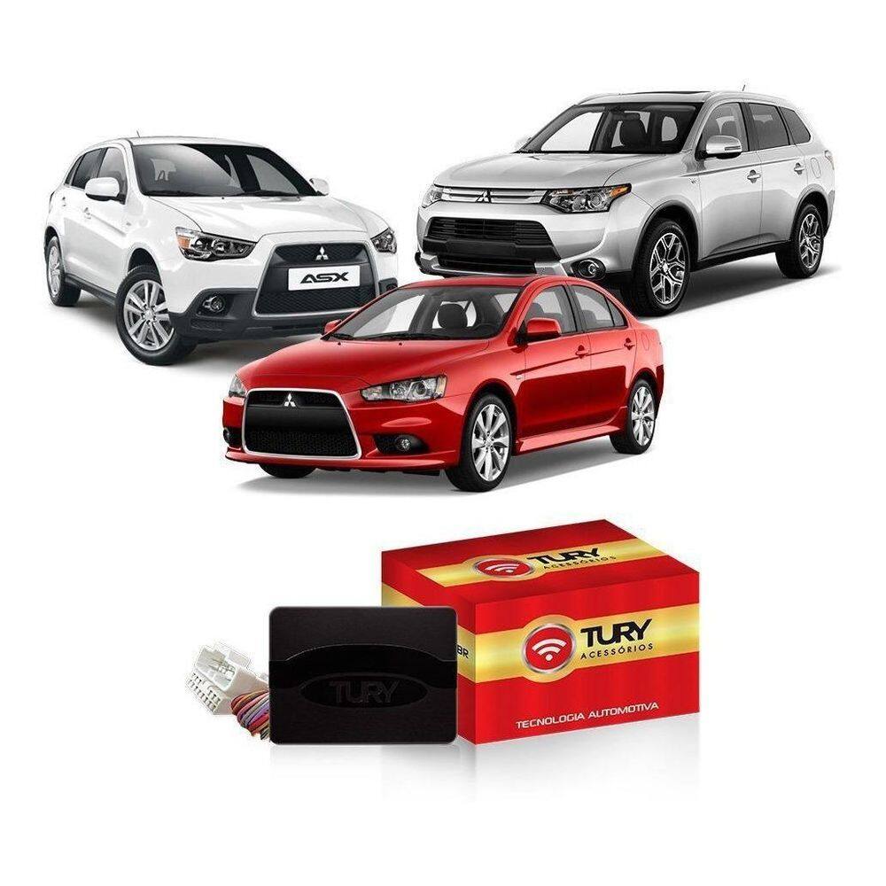 Módulo Vidro Elétrico Tury Pro4.43Ae Outlander Asx Lancer 4P