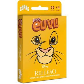 Jogo Cartas Copag Eu Vi! Disney O Rei Leao Pense Rapido Achou?
