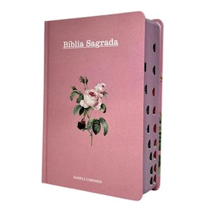 Bíblia Feminina Harpa Coros Índice Letra Hipergigante Capa Dura Pentecostal