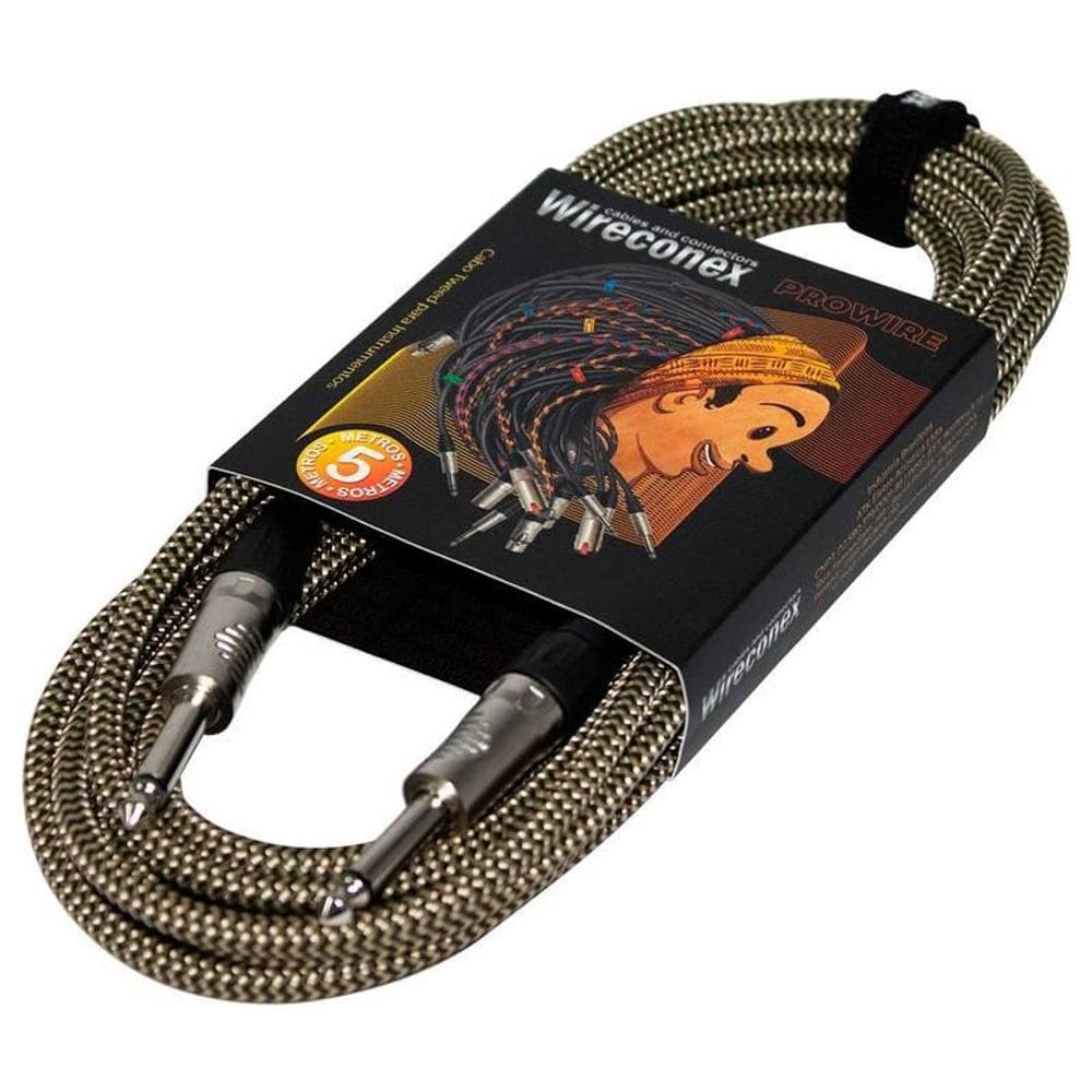 Cabo Instrumentos  P10 Tweed Wci-gg 03 3 Metros Dourado Wireconex [F108]
