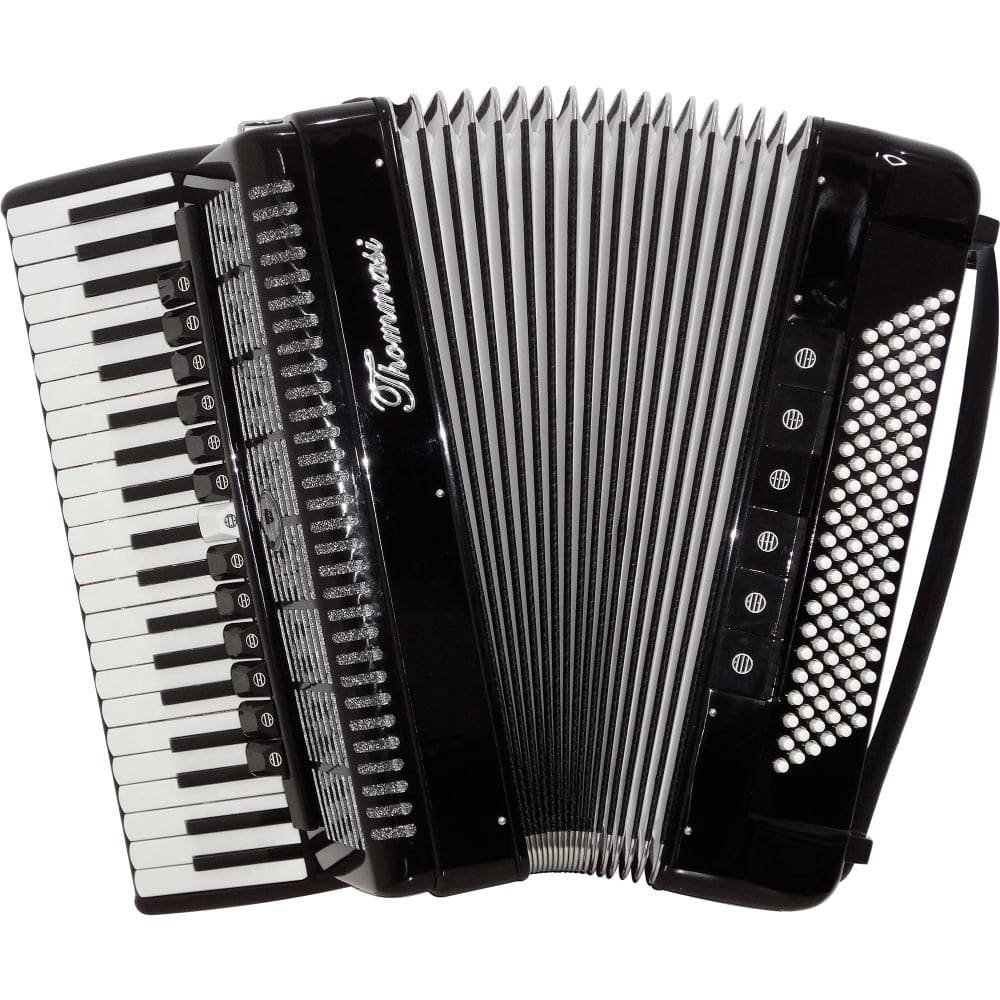 Acordeon 120 Baixos 41 Teclas Ta 12020 Preto Thommasi [F097]