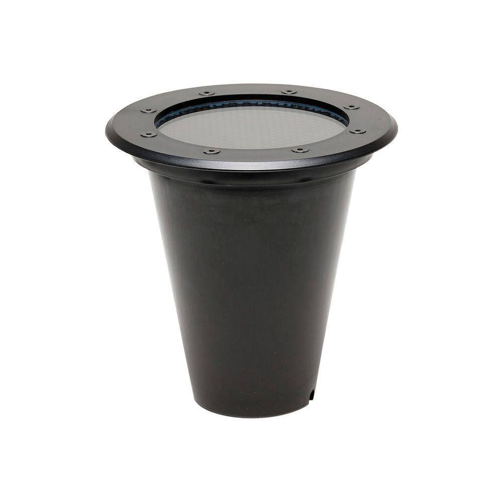 Embutido De Solo Led Save Energy 15w Bivolt Jet Black 2700k Luz Amarela
