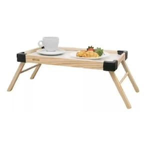 Bandeja de Bambu com Pés para Servir E102 Strong - Golden