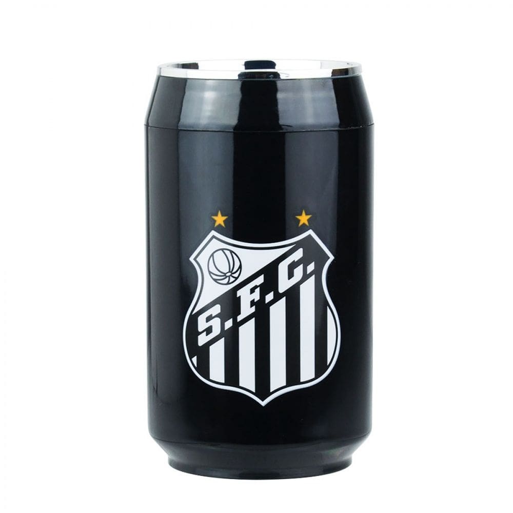 Copo Lata Santos Plástico 280 ML - DF8804-2-B
