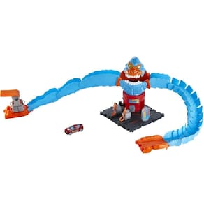 Hot Wheels Pista City Nêmesis Gorila Posto Gasolina - Mattel