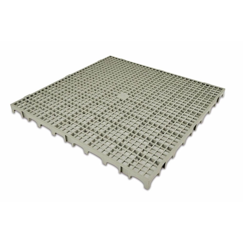 Piso Estrado Plástico Cinza 50x50