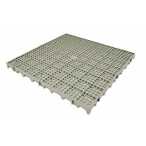 Piso Estrado Plástico Cinza 50x50