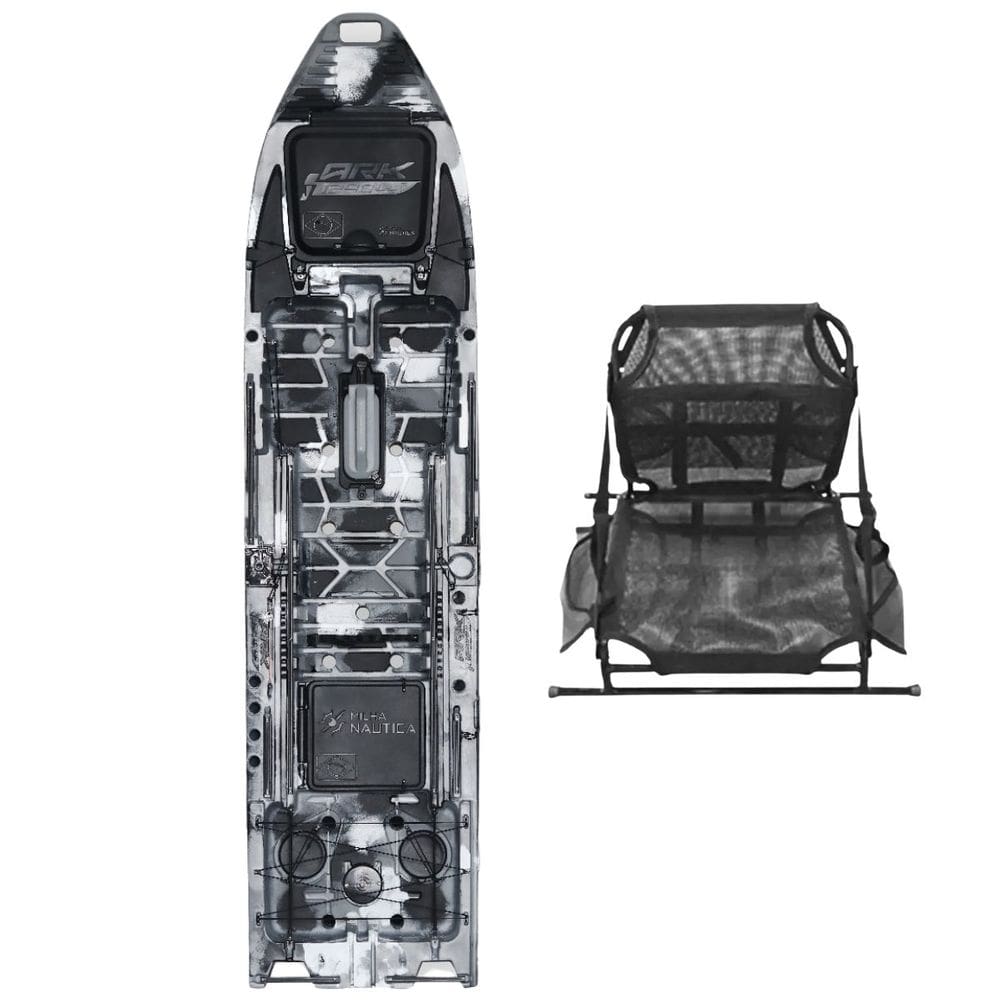 Caiaque ARK Sem Pedal (Cadeira Padrão) - Milha Nautica