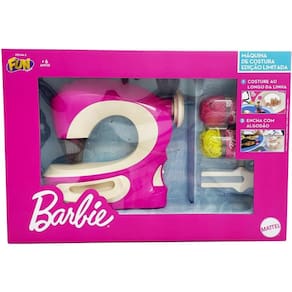 Maquina De Costura Barbie Infantil Fun - F0144-3