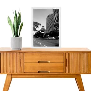 Quadro Fotografia Cidade Belo Horizonte - Centro 33X24Cm