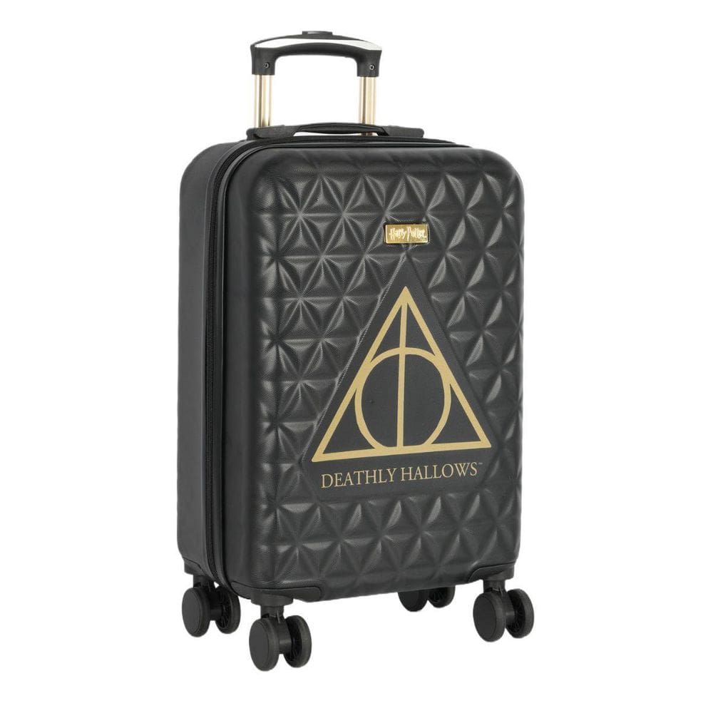 Mala De Viagem Harry Potter Preta Relíquias Da Morte Luxcel