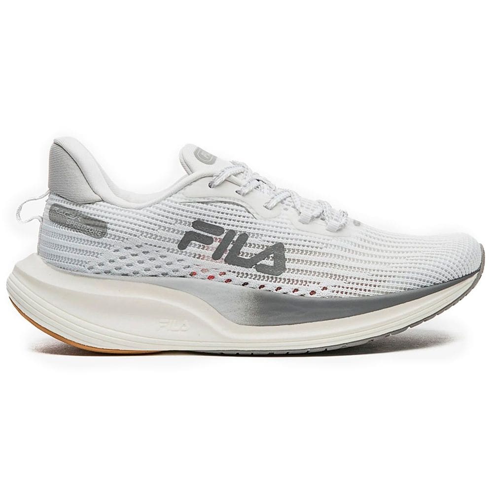 Tênis Fila Racer Speedzone Branco e Cinza