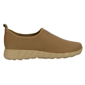 Tênis Piccadilly 970100 Feminino Nude confortável sem cadarço