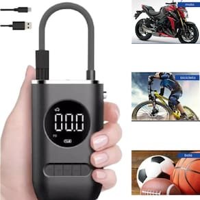 Mini Compressor De Ar Para Moto E Carro Pronto Para Viagem
