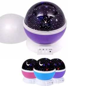 Luminária Com Estrelas Iluminação Tranquila