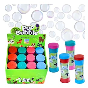 Bolha De Sabão Pets Display Com 12 Tubos - Tiny&Tyke