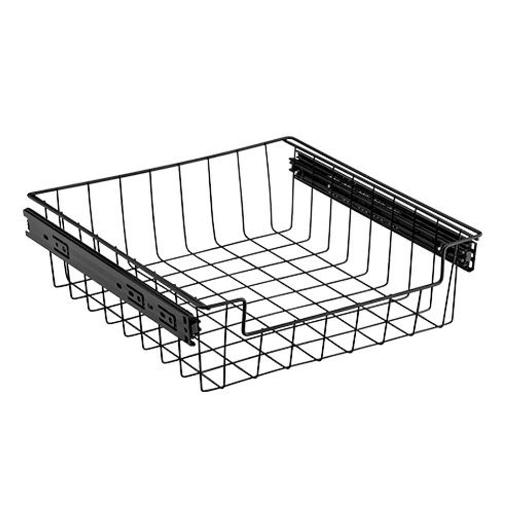 Gaveta Fruteira Deslizante Baixa Slim 470Mm Preta 0866