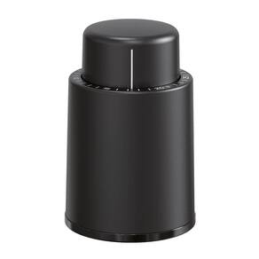 Tampa Para Garrafa De Vinho 7cm Kenya Preta