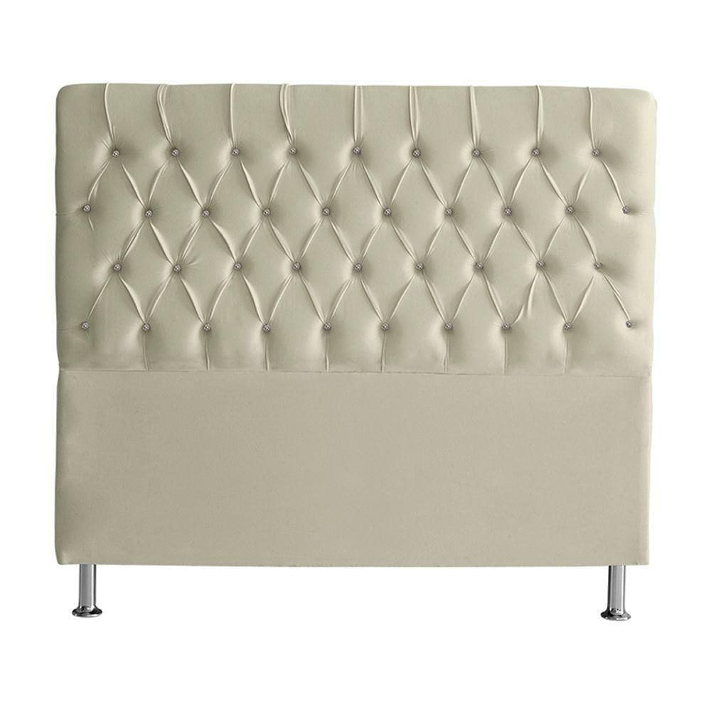 Cabeceira De Cama Estrela King 195 Cm Suede Botão Cristal Porcelana Do Lar Móveis E Decoração