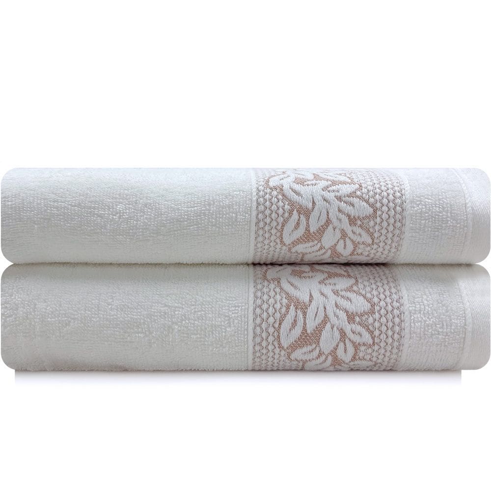 Toalhas de Banho Karsten 100% Algodão Kit com 2 peças Provence