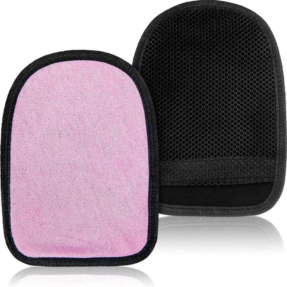 Luva Sand Wipe Off Skylety, 2 peças para viagem à praia, rosa