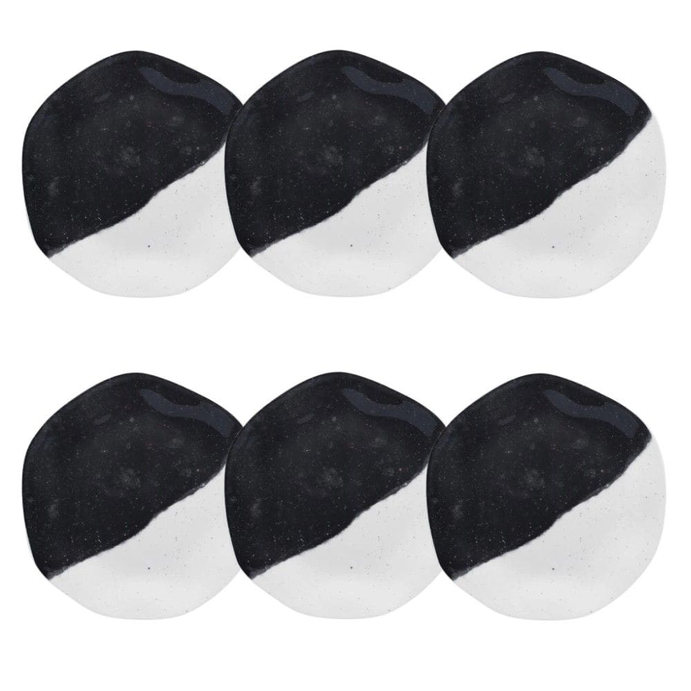 Conjunto de Pratos de Sobremesa 06 Peças Ryo Luna Oxford