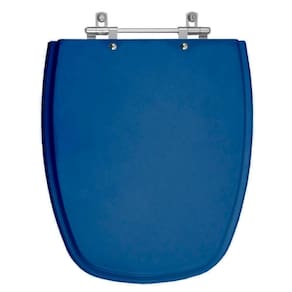 Assento Sanitário Monte Carlo Azul Para Vaso Deca