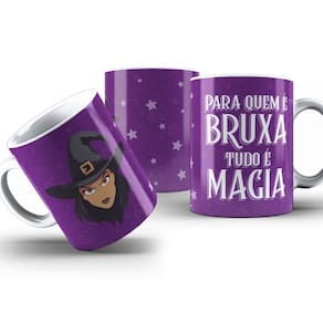 Caneca Para Quem é Bruxa Tudo é Magia Presente 325ml