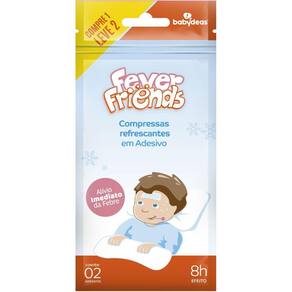 4X Fever Friends - Compressas Infantis 2 Em 1 - Babydeas
