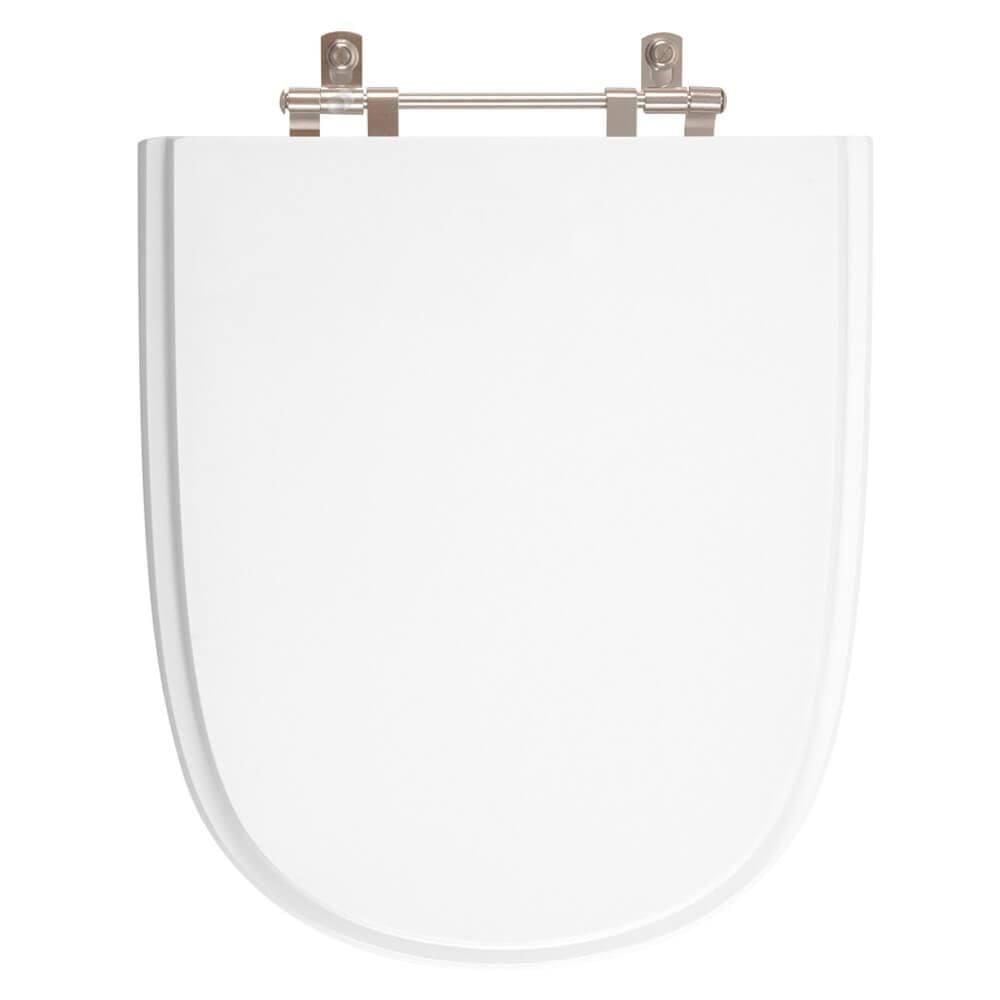 Tampa De Vaso Em Mdf Ezedra Branco Para Bacia Ideal Standard