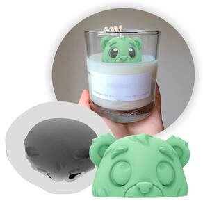 Forma de Silicone Urso / Ursinho Escondido