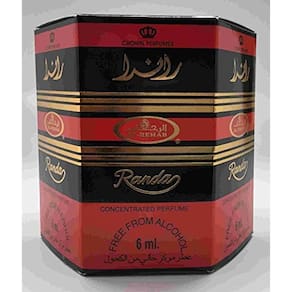 Óleo de perfume Al-Rehab Randa 6 ml Roll-on Crown Perfumes x6