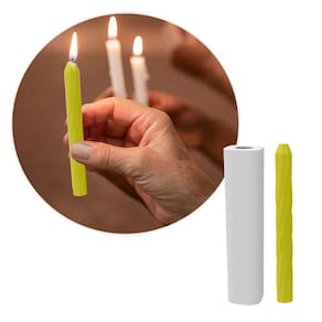 Forma de Silicone Vela Lápis Torcida (P7-A2-B5)