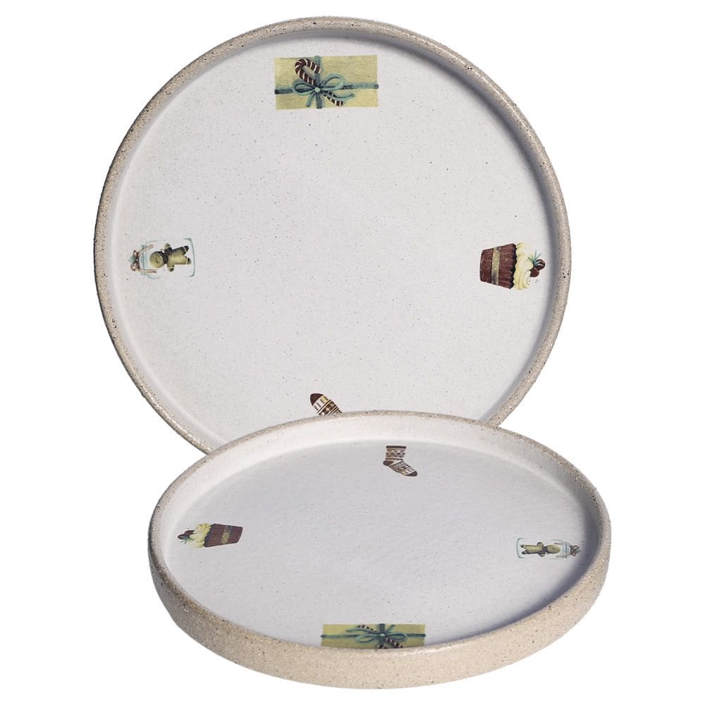 Prato Sobremes Natal Terra Yang Joy 2x18cm