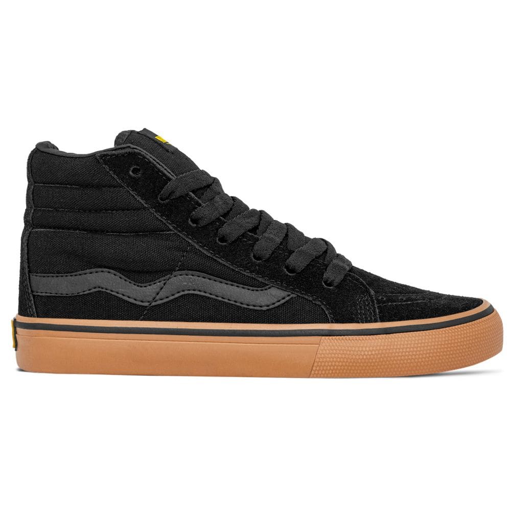 Tênis Mad Rats Lona Unissex Hi Top | Preto Crepe
