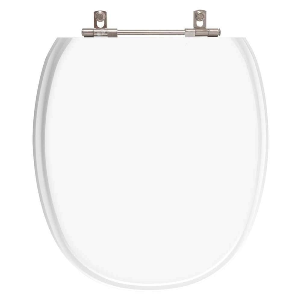Assento Sanitário Laqueado Aquila Branco Para Vaso Eternit