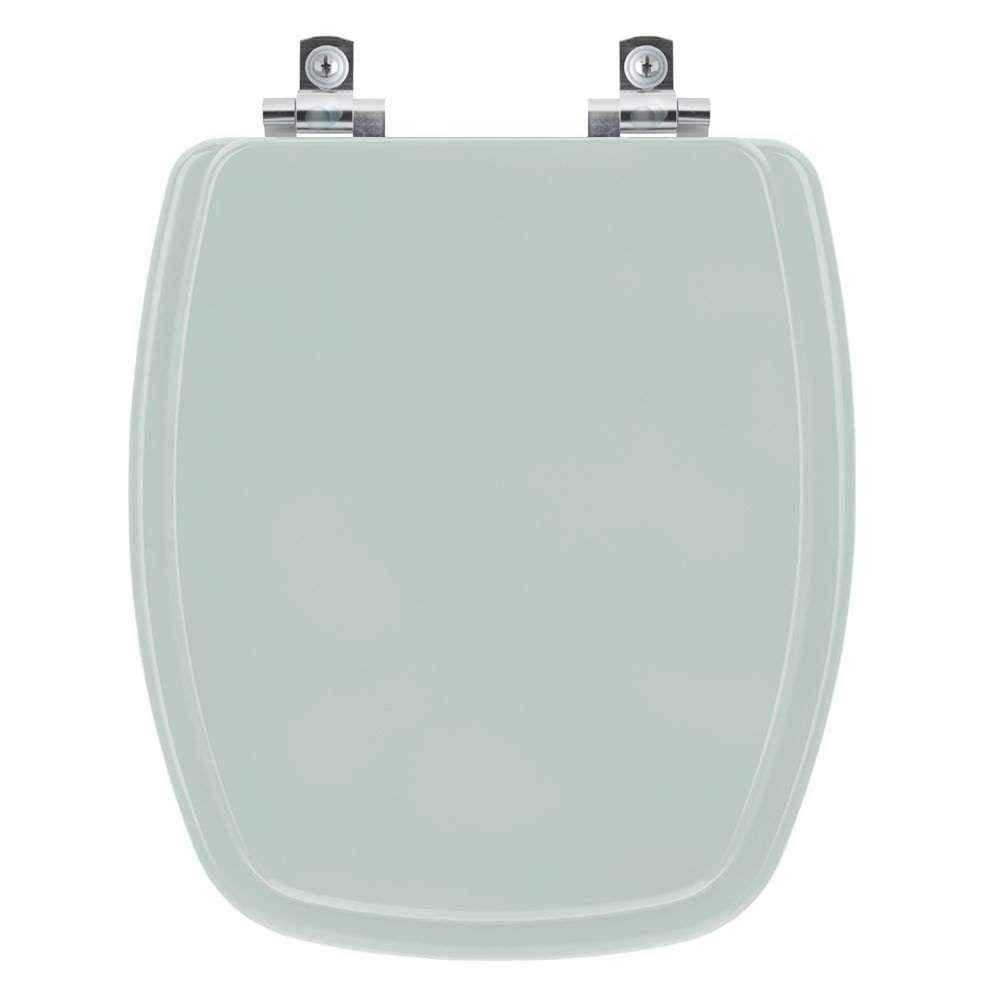 Assento Sanitário Soft Close Primula Plus Verde Claro Para Vaso Fiori