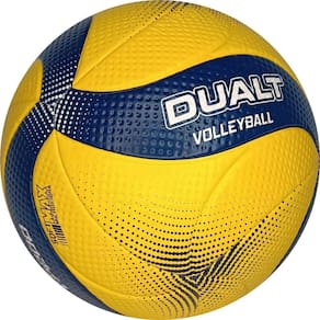 Bola de Vôlei Oficial Dualt Amarela/Azul - Topper