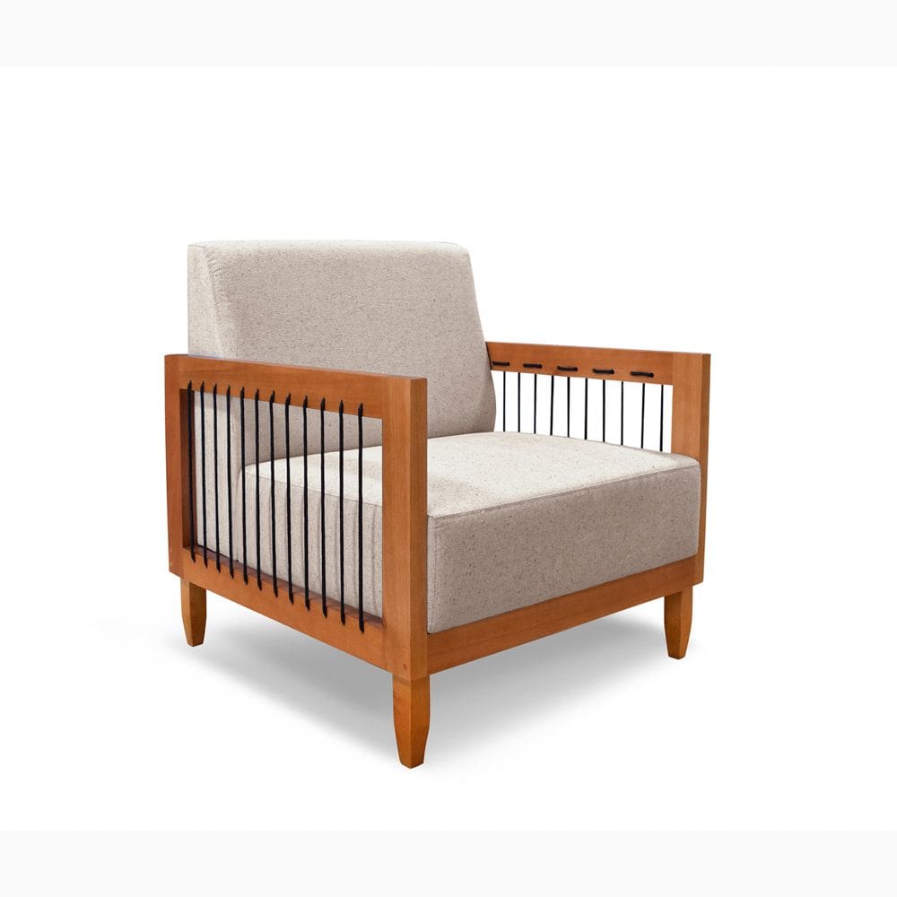 Poltrona Bela Linho - Lucadi Home