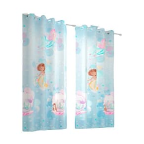 Cortina Quarto Infantil Blackout Santista 280X180Cm -Sereias
