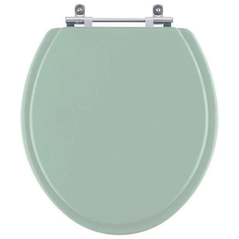 Assento Sanitário Laqueado Evolution Verde Claro Para Louça Santamarina
