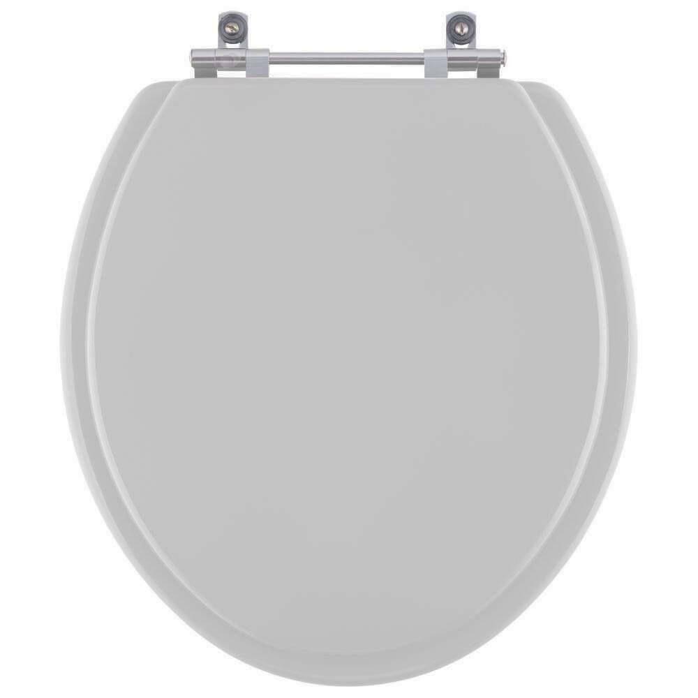 Tampa De Vaso Sanitário Liberty Cinza Claro Para Louça Santamarina