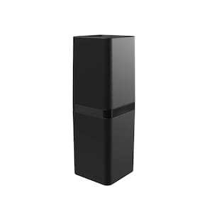 Porta Escovas De Dente Com Tampa - Stolf Preto