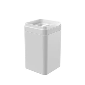 Porta Escovas E Creme Dental Com Divisória - Stolf Branco