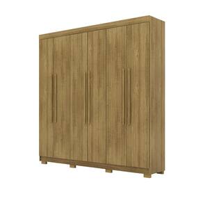 Guarda Roupa Casal 218cm 6 Portas Elegance Nature - Vila Rica