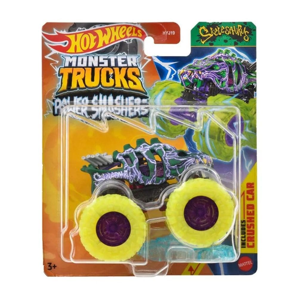 Carrinho Hot Wheels Monster Trucks Power Smasher 1:64 - Mattel HYJ19