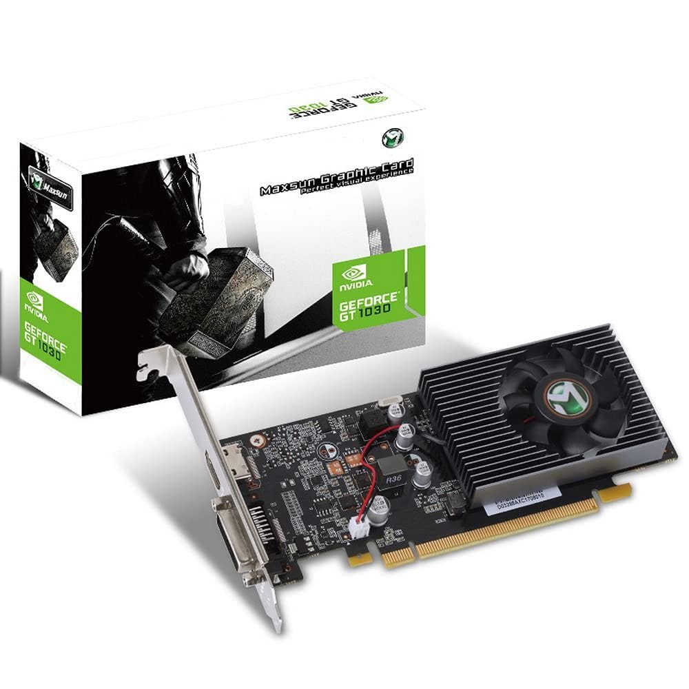 Placa gráfica de vídeo maxsun GEFORCE GT 1030 2GB GDDR5