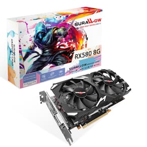 Placa gráfica SURALLOW RX 580 8GB GDDR5 256 Bit para PC de jogos