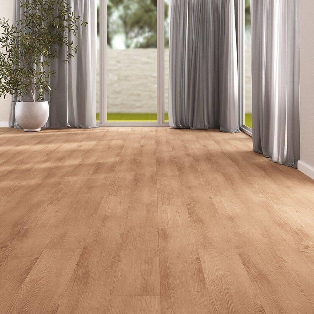 Kit com 58m² Piso Vinílico em Régua 17,78cm X 2mm X 1,21m Sofisticato Ruffino Sapucaia